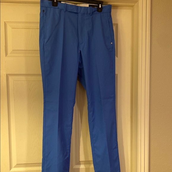 RLX ゴルフパンツ 青 w34/32 Ralph Lauren RLX Men's Blue Golf Pants Sz 32/34.NWOT Chinos